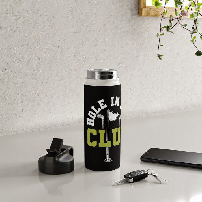 Hole In One Club Golf Water Bottle Gallery Image 4