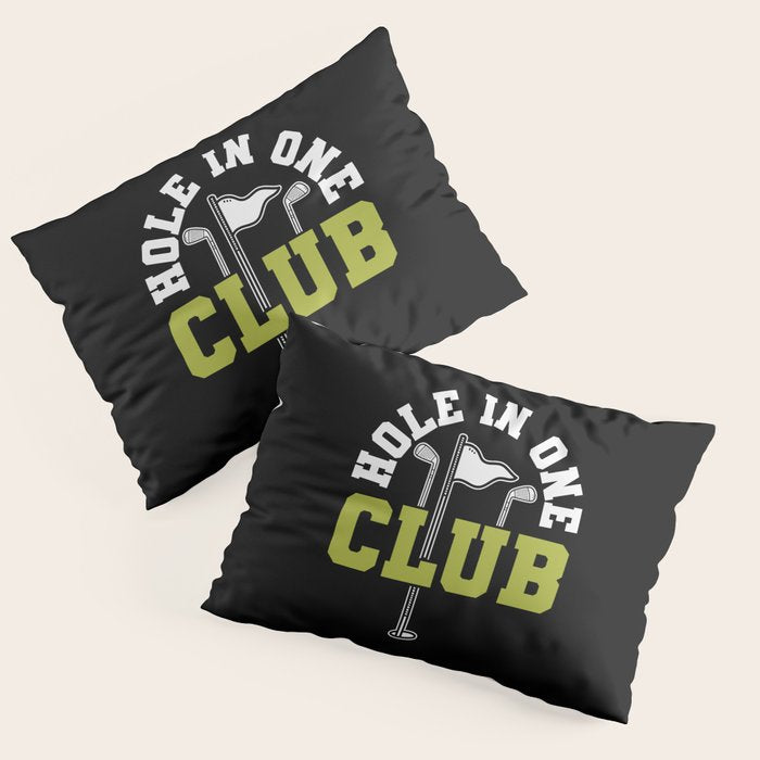 Hole In One Club Golf Pillow Sham Gallery Image 3