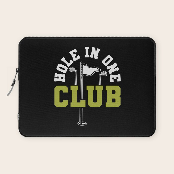 Hole In One Club Golf Laptop Sleeve Gallery Image 1