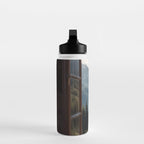 Where the Pines Begin - Alpine Landscape Print Water Bottle Gallery Image 3