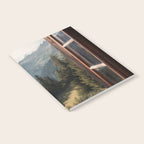 Where the Pines Begin - Alpine Landscape Print Notebook Gallery Image 2