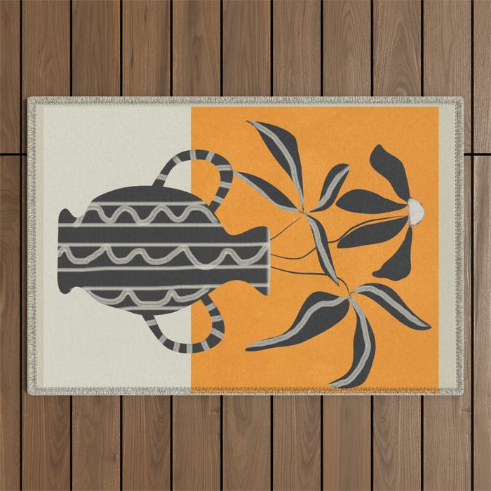 Minimalist Flora 4 Outdoor Rug Gallery Image 1