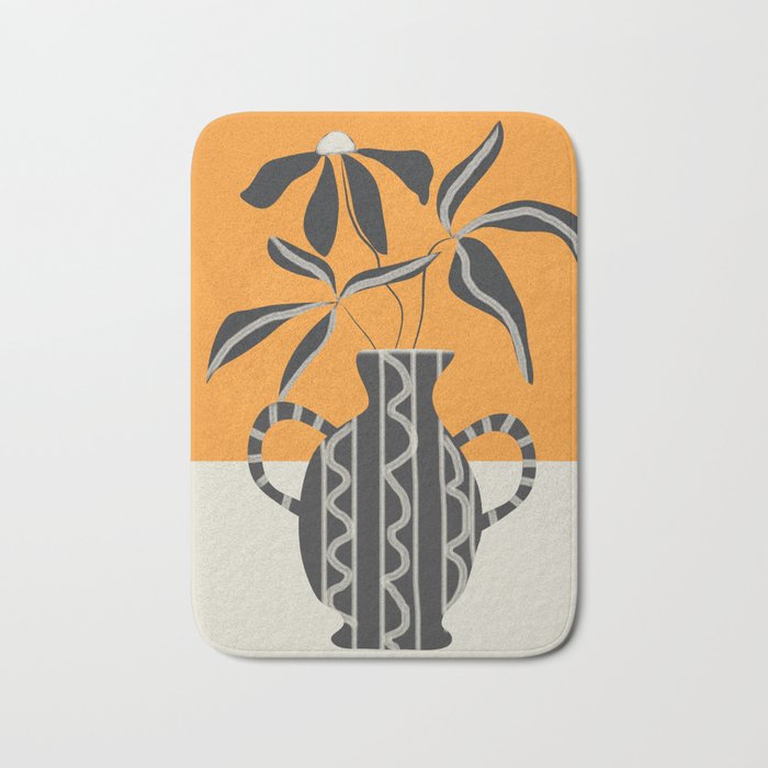 Minimalist Flora 4 Bath Mat Gallery Image 1