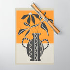 Minimalist Flora 4 Wrapping Paper Gallery Image 1