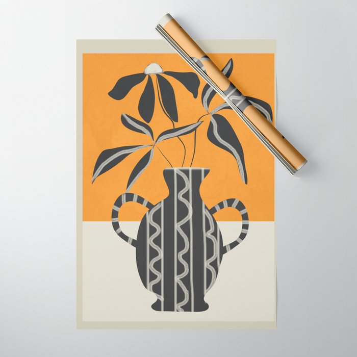 Minimalist Flora 4 Wrapping Paper Gallery Image 1