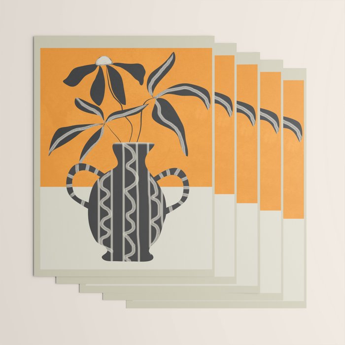 Minimalist Flora 4 Wrapping Paper Gallery Image 3