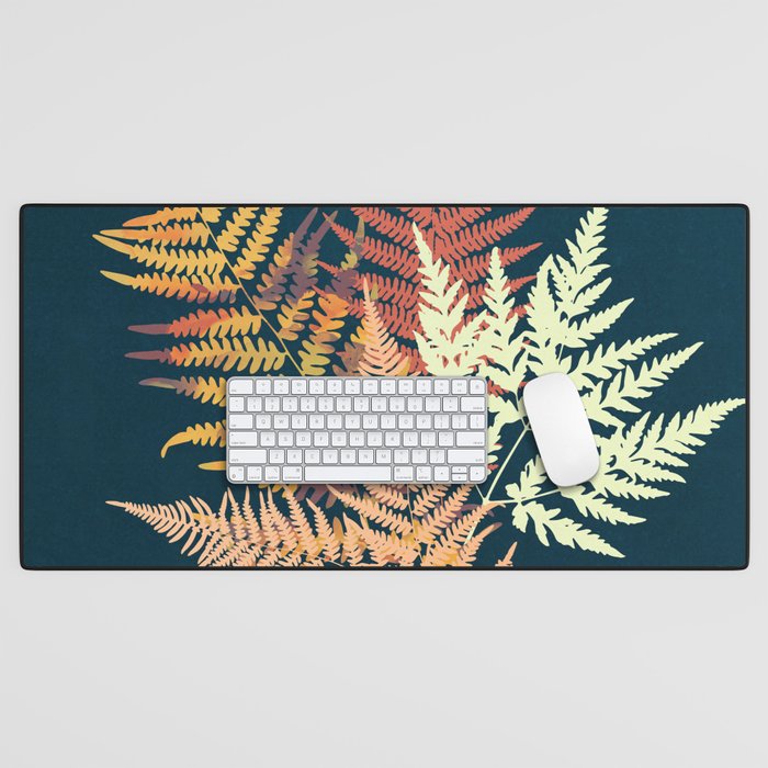 Autumn Fern Desk Mat Gallery Image 1