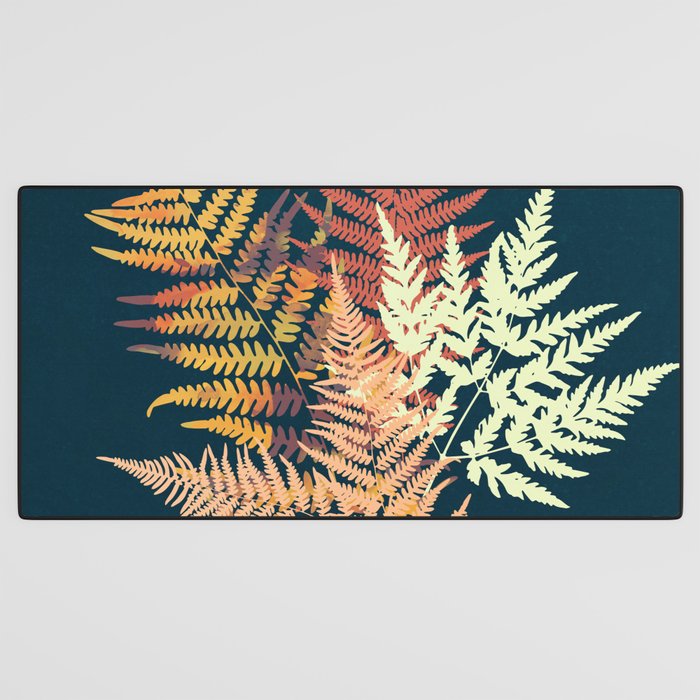 Autumn Fern Desk Mat Gallery Image 3