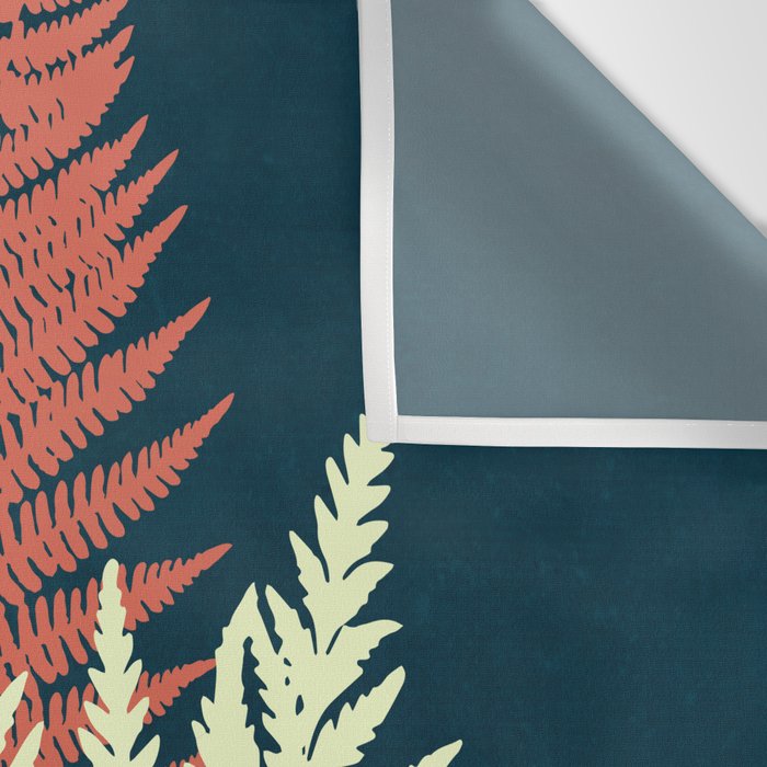 Autumn Fern Wall Tapestry Gallery Image 3
