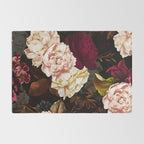 Vintage & Shabby Chic - Midnight Rose and Peony Garden Rug Gallery Image 2