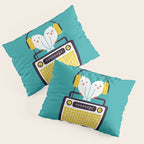 Radio Mode Love Pillow Sham Gallery Image 3