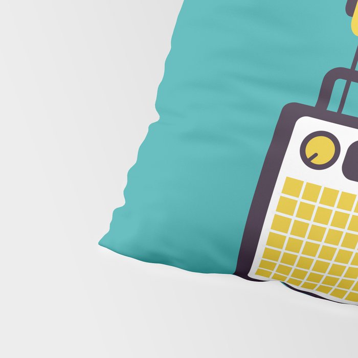 Radio Mode Love Pillow Sham Gallery Image 4