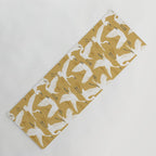 Soaring Wings - Goldenrod Yellow Yoga Mat Gallery Image 1