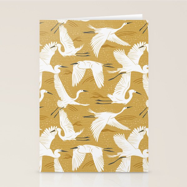 Soaring Wings - Goldenrod Yellow Stationery Card Gallery Image 2