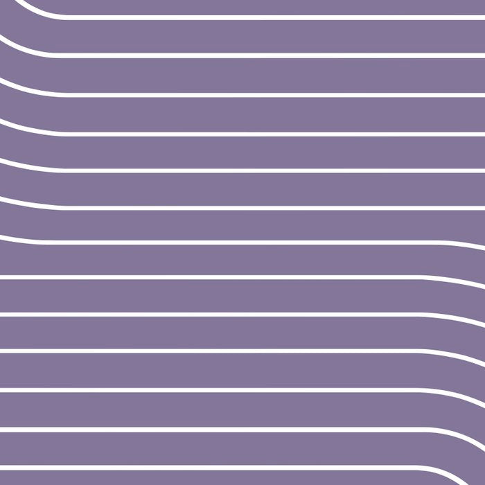 Minimal Line Curvature XXIII Lavender Purple Mid Century Modern Arch Abstract Coffee Mug Gallery Image 2