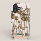 Palm Trees on Venice Beach - Los Angeles California Travel Photography iPhone Case Gallery Image 1
