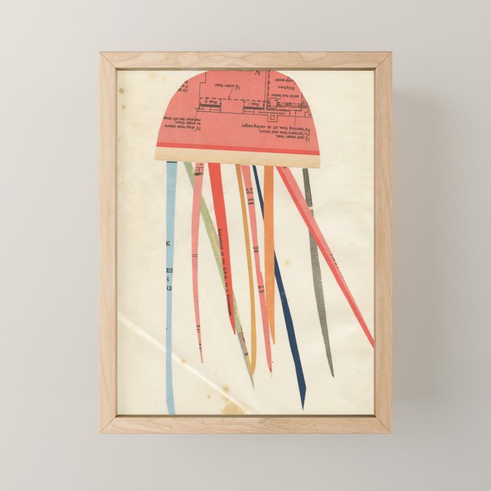 Jellyfish Mini Art Print Gallery Image 1