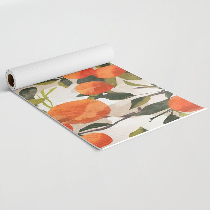 Oranges Yoga Mat Gallery Image 2