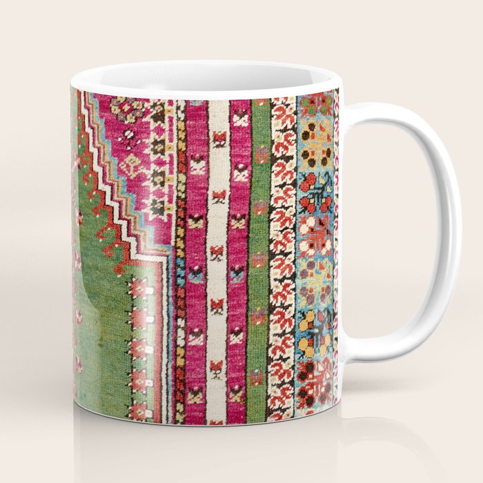 Kirsehir Central Anatolian Prayer Rug Print Coffee Mug Gallery Image 1