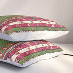 Kirsehir Central Anatolian Prayer Rug Print Pillow Sham Gallery Image 3