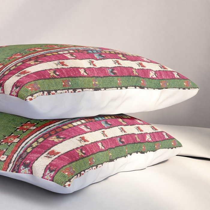 Kirsehir Central Anatolian Prayer Rug Print Pillow Sham Gallery Image 3