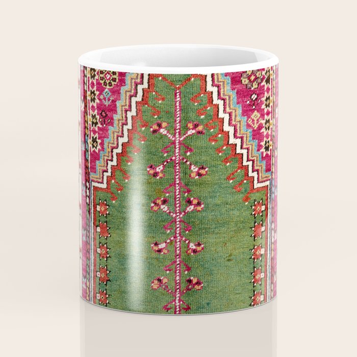Kirsehir Central Anatolian Prayer Rug Print Coffee Mug Gallery Image 4