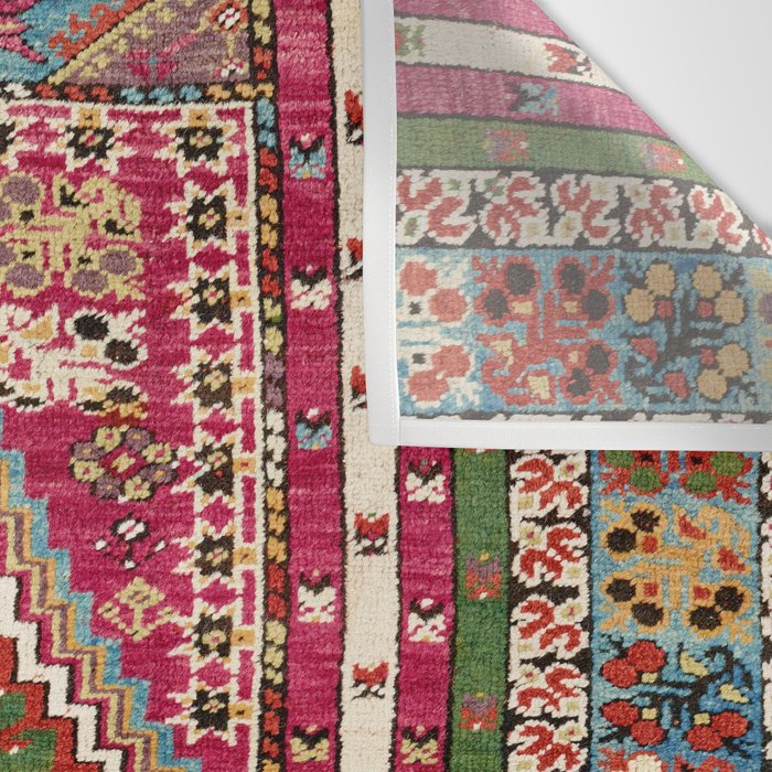 Kirsehir Central Anatolian Prayer Rug Print Wall Tapestry Gallery Image 3