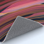 Plum Abstract Rug Gallery Image 4