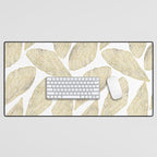 Cicada Wings - Gold Desk Mat Gallery Image 1