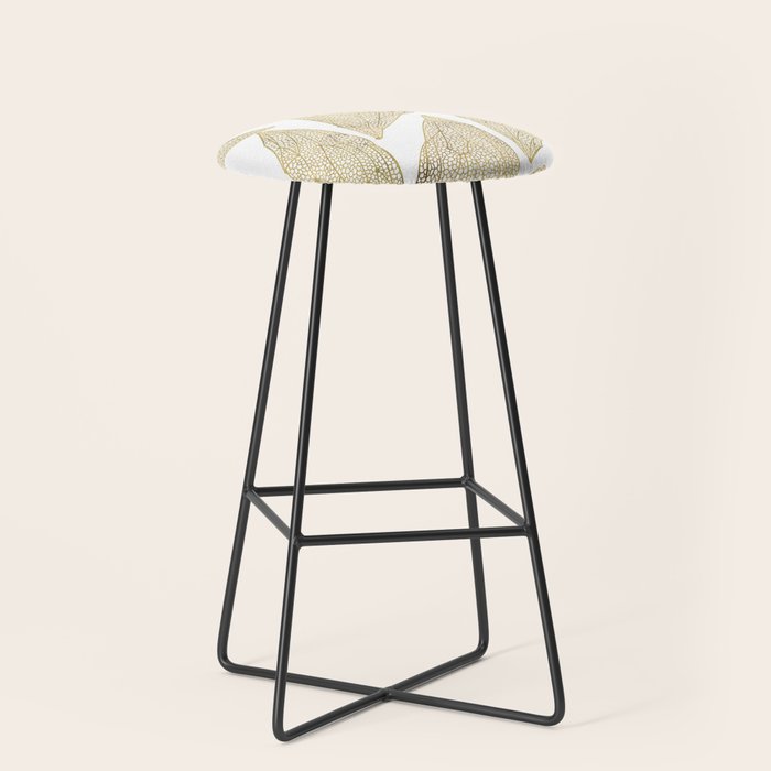 Cicada Wings - Gold Stool Gallery Image 1
