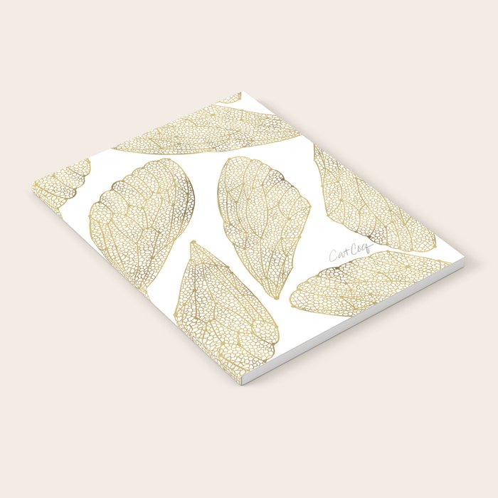Cicada Wings - Gold Notebook Gallery Image 2