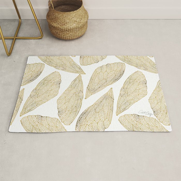 Cicada Wings - Gold Rug Gallery Image 1