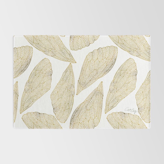 Cicada Wings - Gold Rug Gallery Image 2