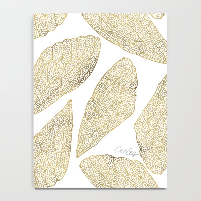 Cicada Wings - Gold Notebook Gallery Image 4