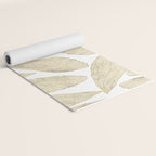 Cicada Wings - Gold Yoga Mat Gallery Image 2