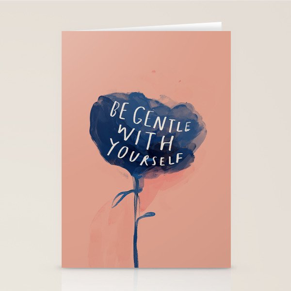 Be Gentle With Yourself Stationery Card Gallery Image 2