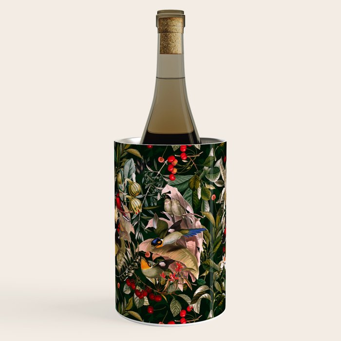 Floral and Birds XXV Wine Chiller Gallery Image 2