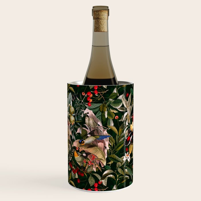 Floral and Birds XXV Wine Chiller Gallery Image 3