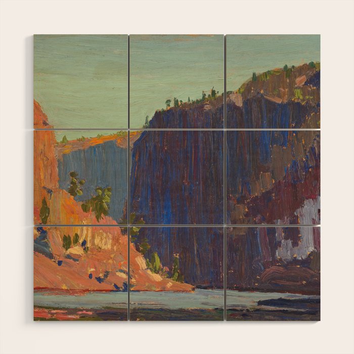 Tom Thomson Petawawa Gorges Canadian Landscape Artist Wood Wall Art Gallery Image 1