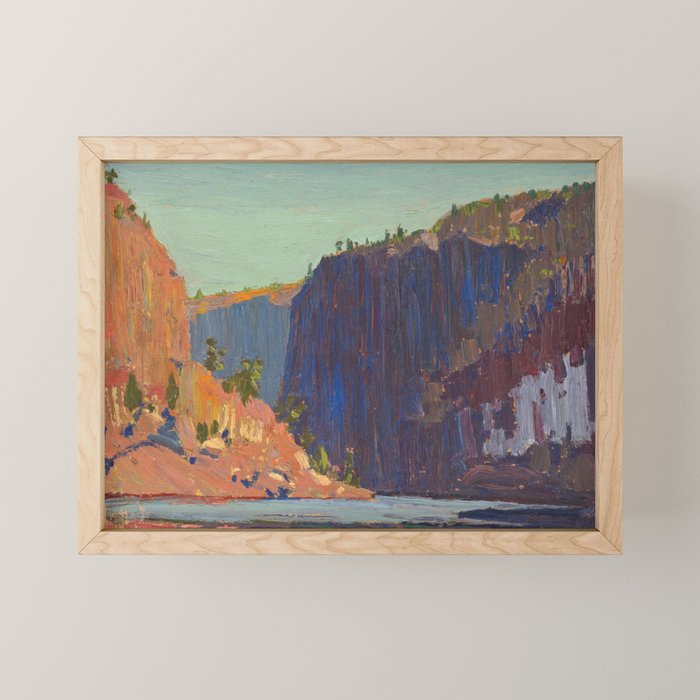 Tom Thomson Petawawa Gorges Canadian Landscape Artist Mini Art Print Gallery Image 1
