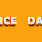 Dance 3D typography Coffee Mug Gallery Image 2