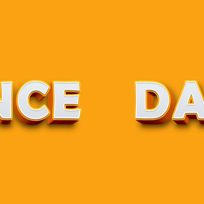 Dance 3D typography Coffee Mug Gallery Image 2