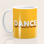 Dance 3D typography Coffee Mug Gallery Image 3