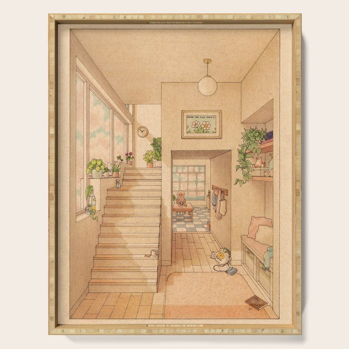 Maybe This is All There is Serving Tray Gallery Image 1