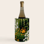 Floral Painting Maximalist Dopamine Decor Flower Print Polkadot Art Japanese Wall Art Sage Green Art Wine Chiller Gallery Image 3