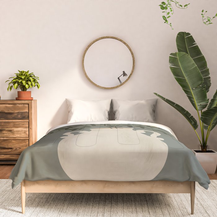 Vase no. 31 with Winter Greenery  Comforter Gallery Image 3