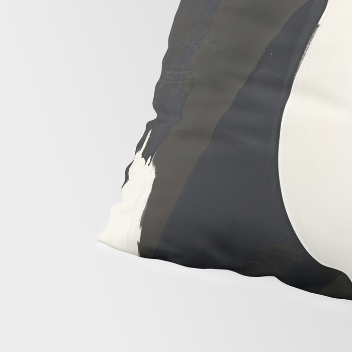 Horse in Black and White Pillow Sham Gallery Image 4