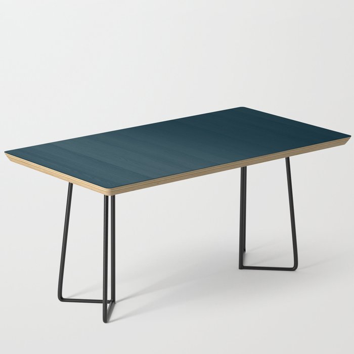 Minimal, Solid Color, Dark Teal Coffee Table Gallery Image 1