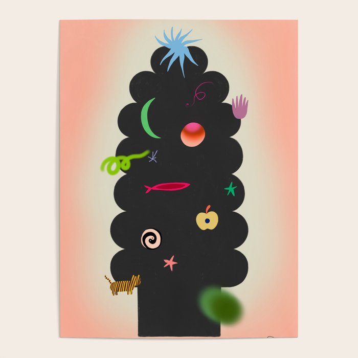 CONTEMPORARY CHRISTMAS TREE Poster Gallery Image 4