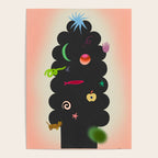 CONTEMPORARY CHRISTMAS TREE Poster Gallery Image 4